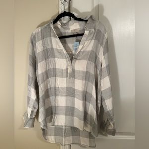 Ann Taylor - The Loft Outlet Plaid shirt